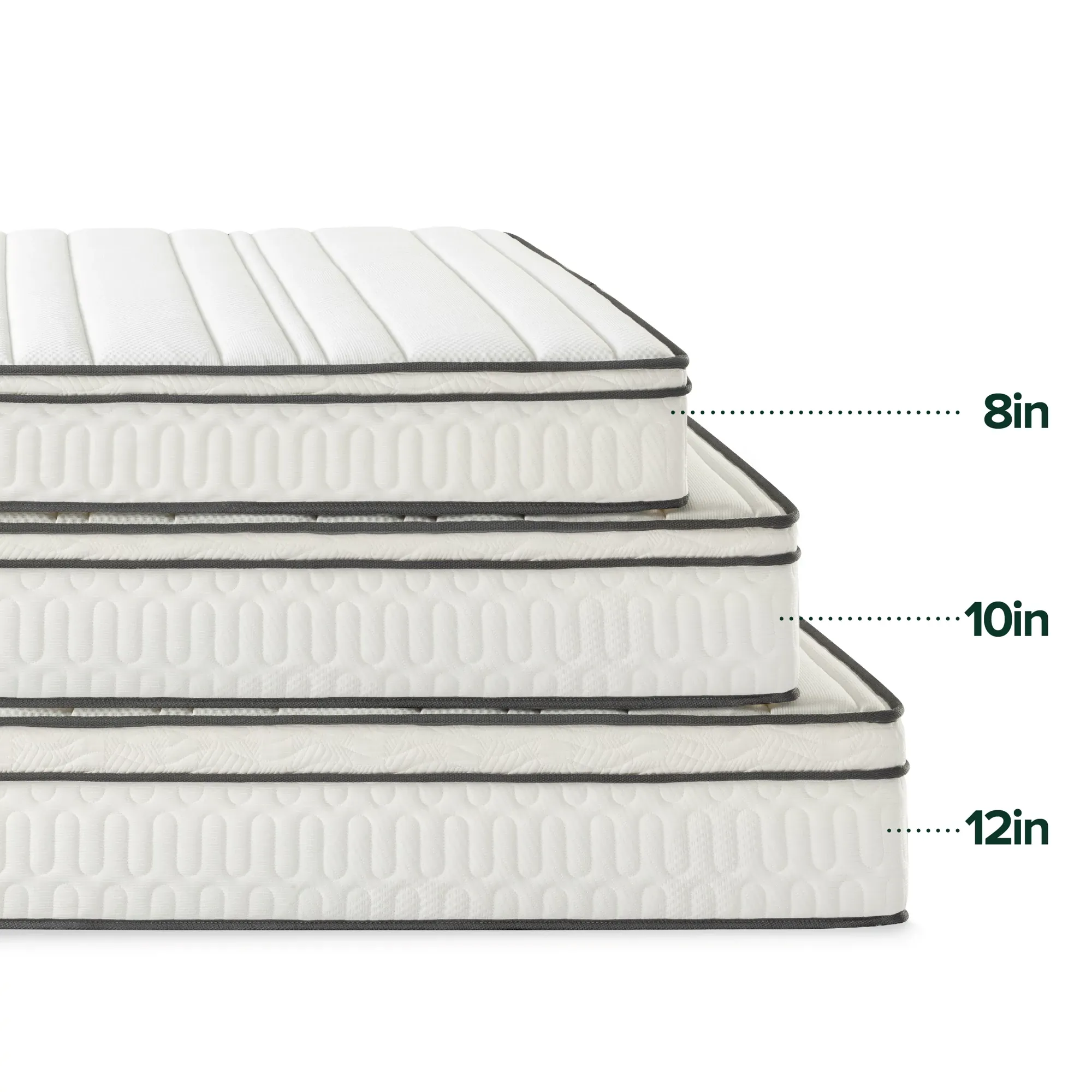 Rest & Renew By Zinus 10" Hybrid Memory Foam & Innerspring Mattress