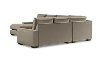 Edgewater Joya Beige Medium Left Chaise Sectional