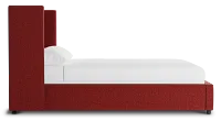 Captiva Elite Red 48" Upholstered Shelter Bed