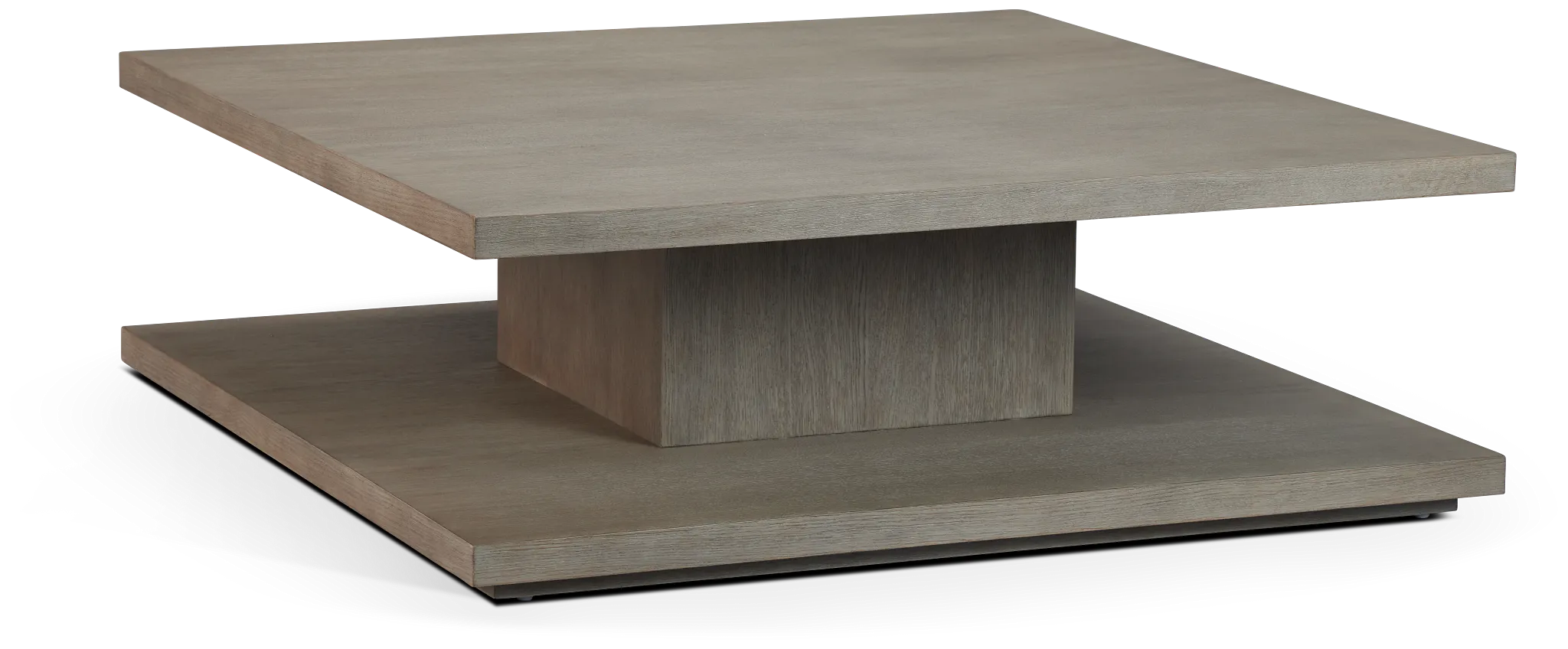 Nixon Light Tone 48" Square Coffee Table