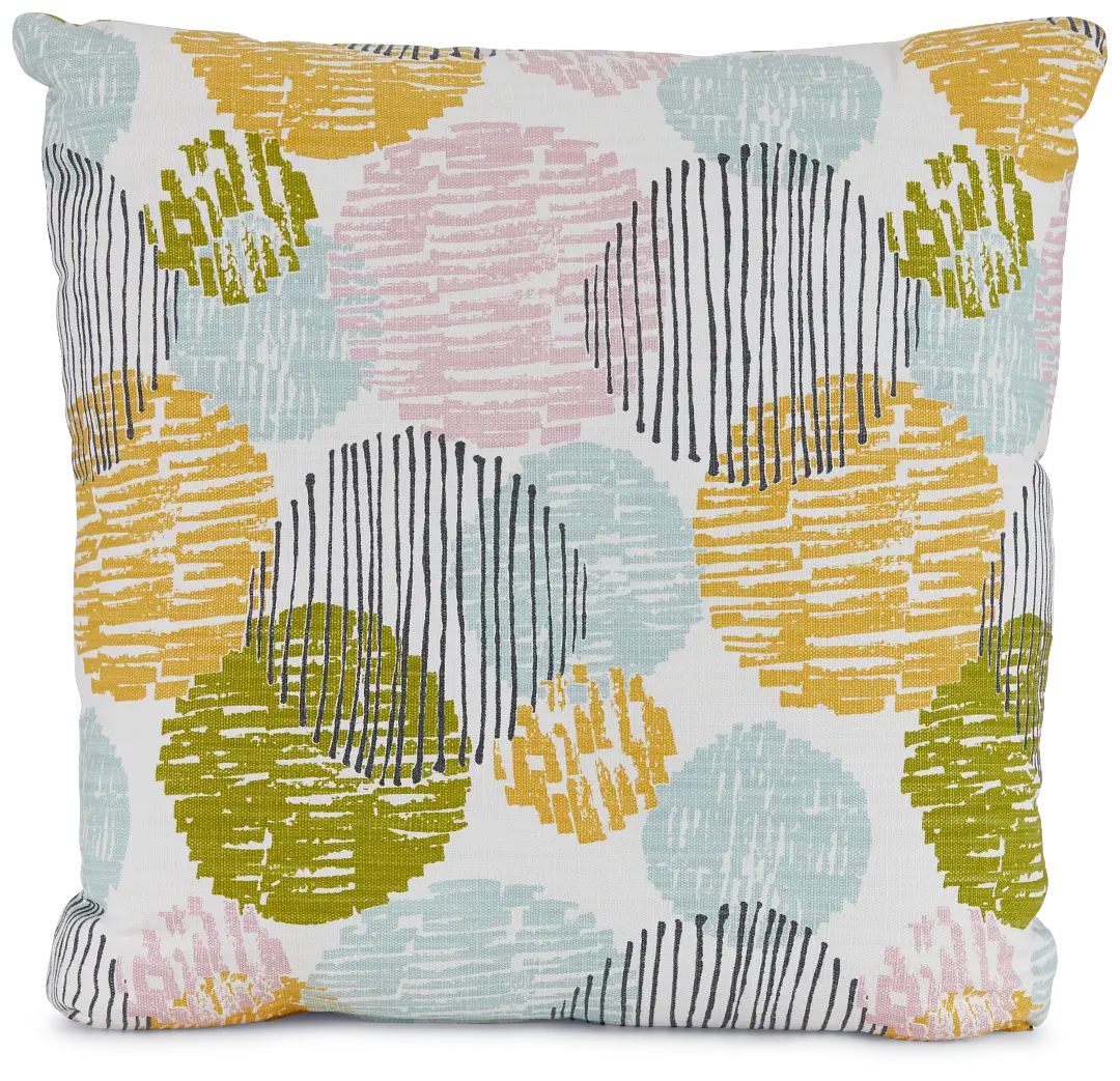 Depth Pink 18" Accent Pillow Depth Pink 18" Accent Pillow