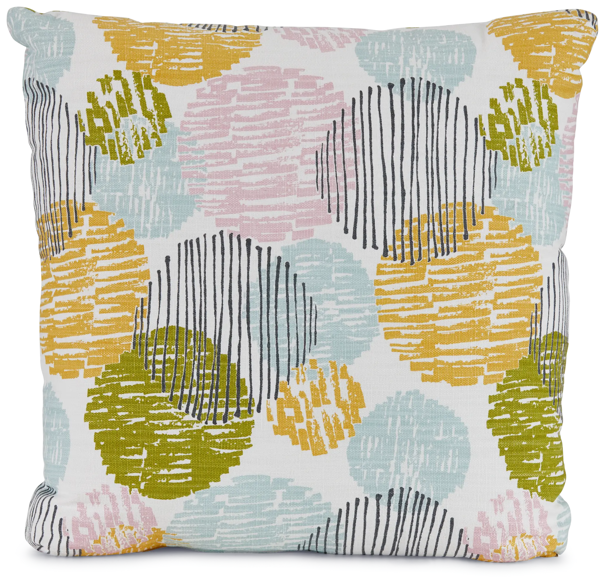 Depth Pink 18" Accent Pillow Depth Pink 18" Accent Pillow