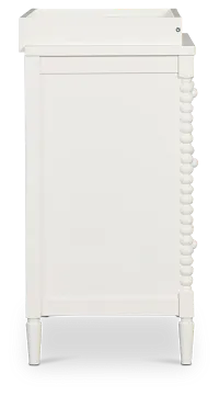 Lola White Youth Dresser