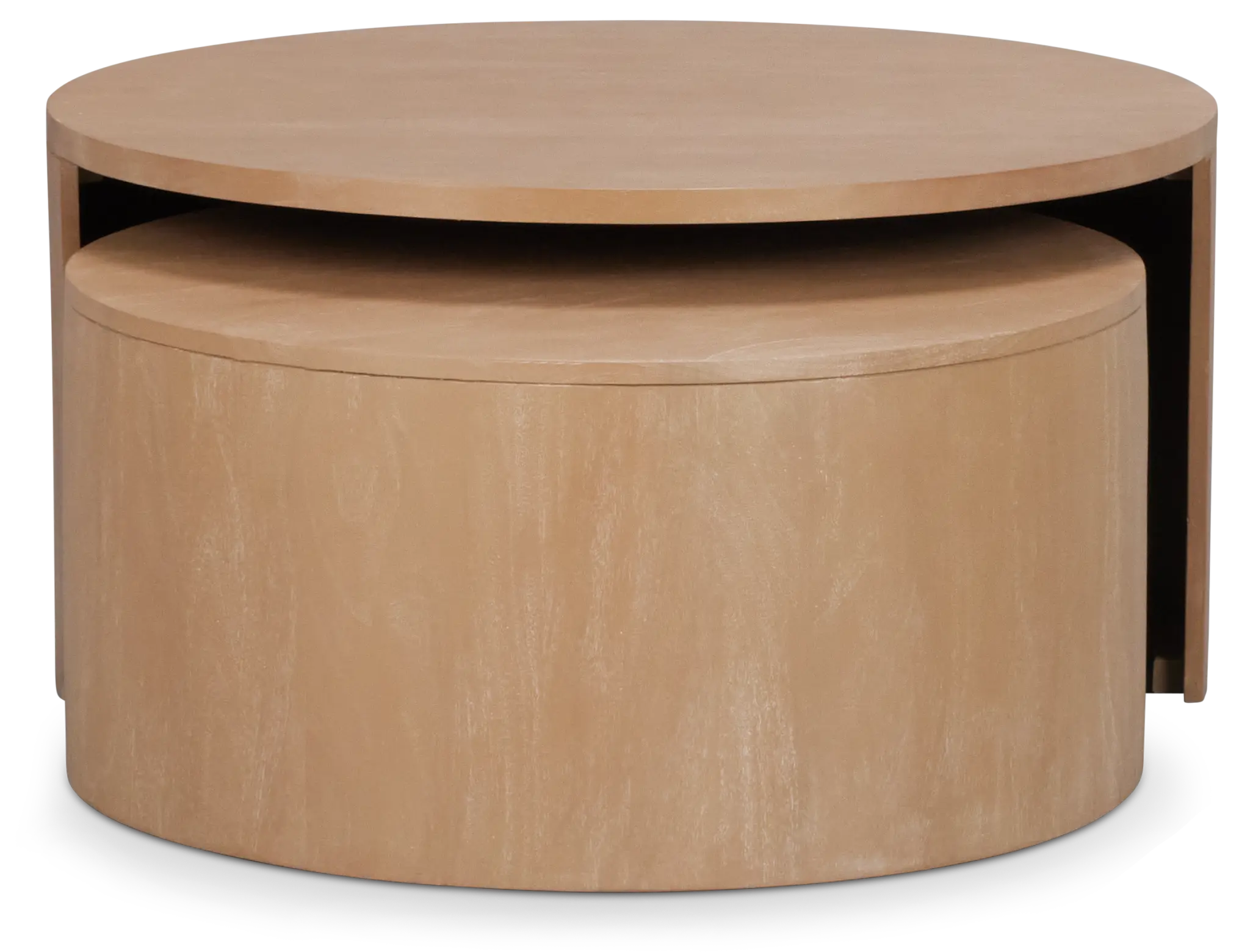 Matteo Light Tone Wood Nesting Coffee Table Matteo Light Tone Wood Nesting Coffee Table