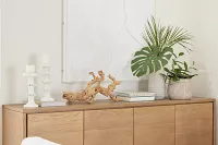 Brock White 11" Candle Holder