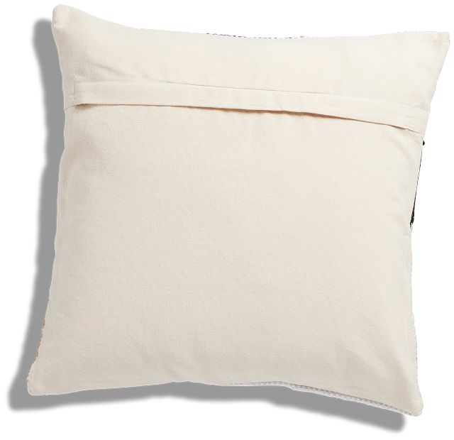 Kash White 20" Accent Pillow