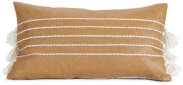 Zekke Brown Lumbar Accent Pillow