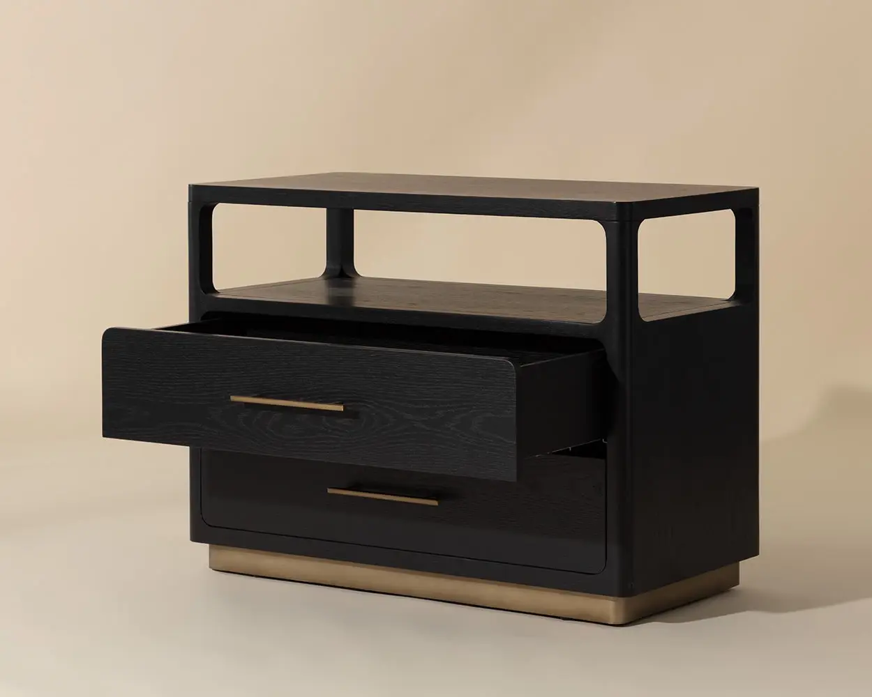 Ciara Black Nightstand Ciara Black Nightstand