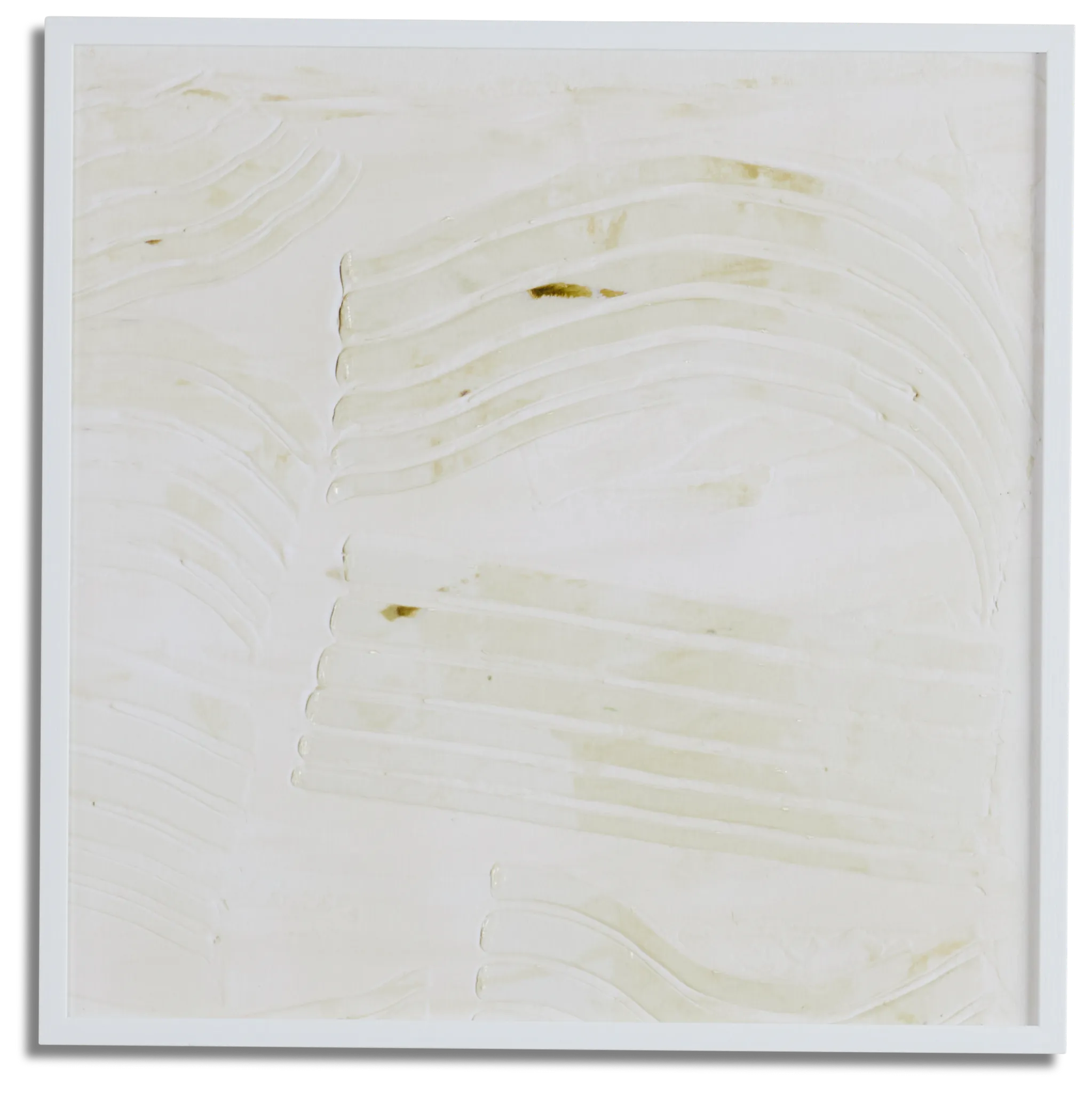 Myra White Framed Wall Art