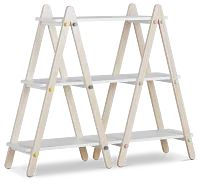 Dottie White Storage Bookcase