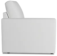 Citymod White Fabric Left Chair