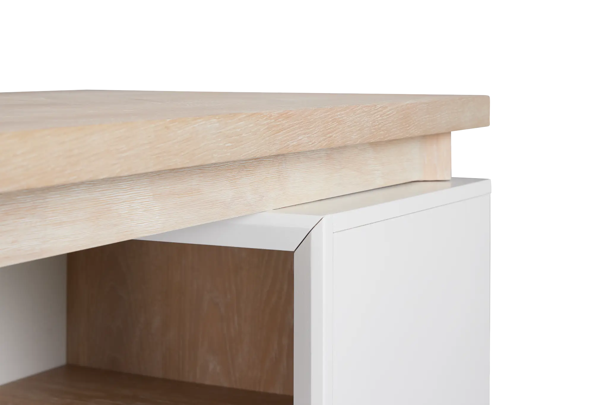 Boca Grande Light Tone Small L Wall Desk Boca Grande Light Tone Small L Wall Desk