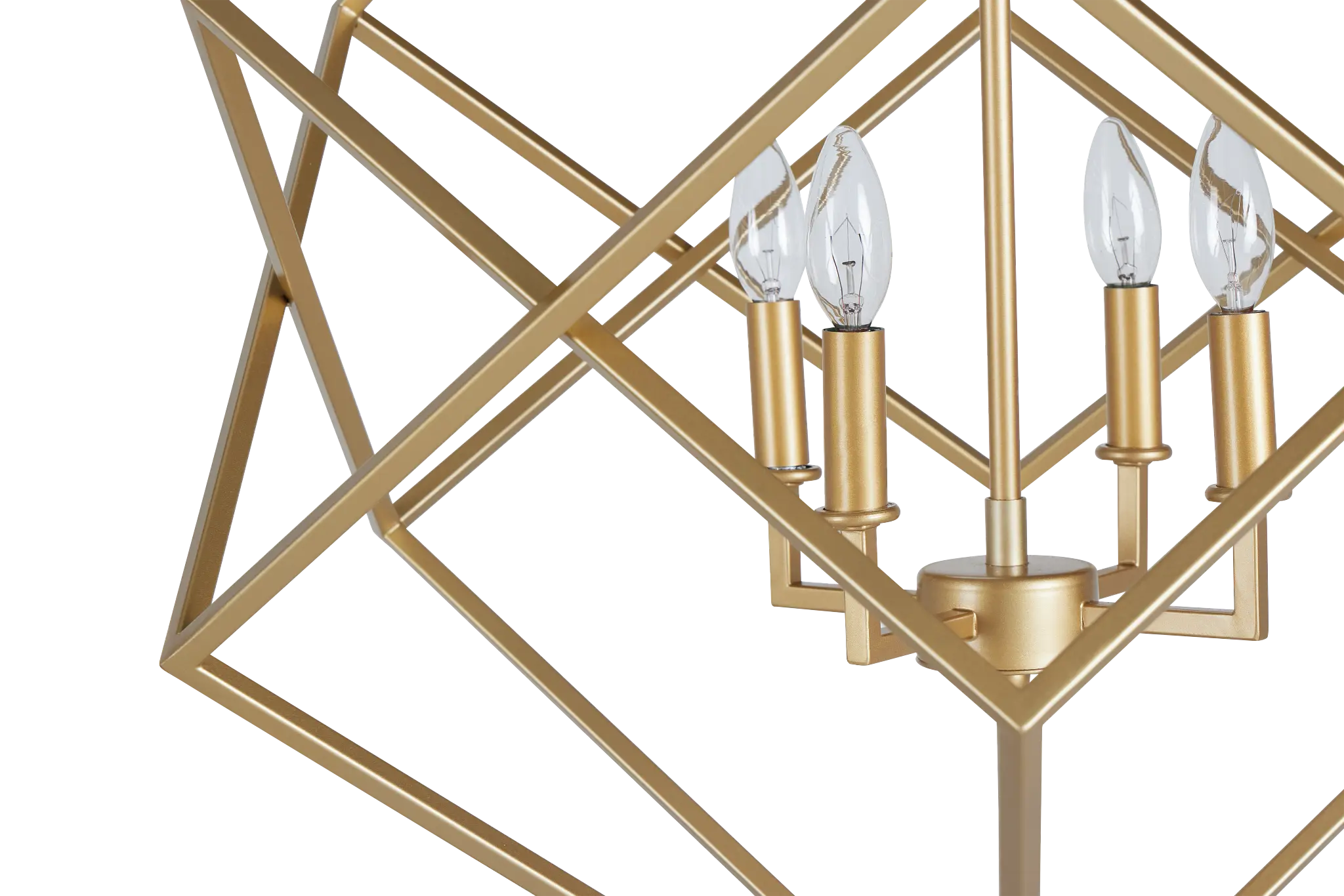 Cage Gold Chandelier Cage Gold Chandelier
