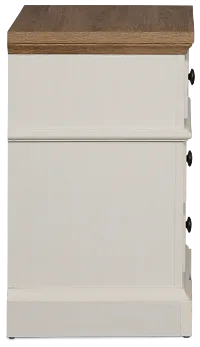 Charlotte Two-tone Nightstand