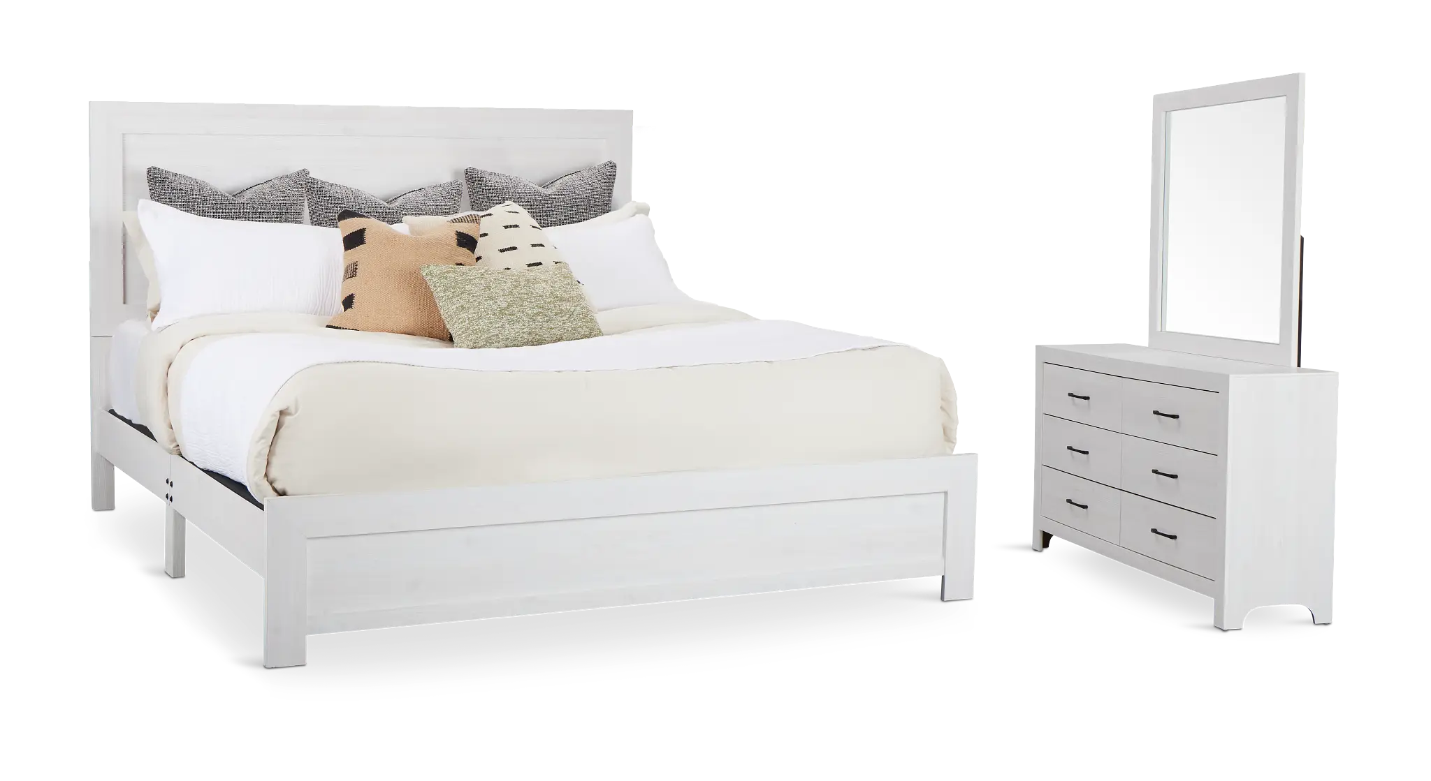 Ollie White Panel Bedroom Ollie White Panel Bedroom