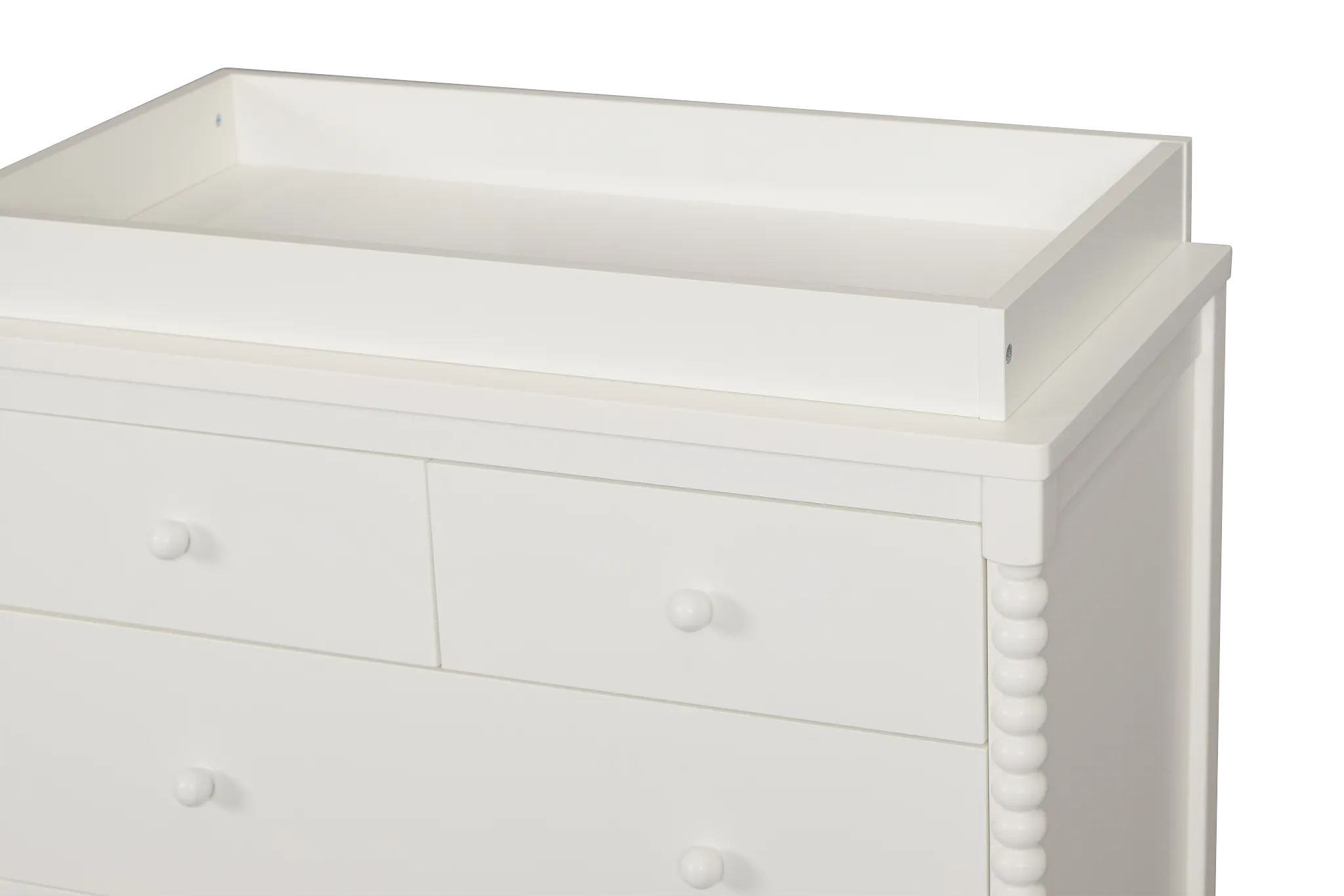 Lola White Youth Dresser