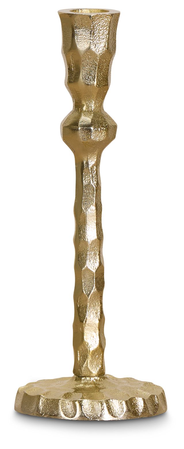 Norb Gold Small Candle Holder