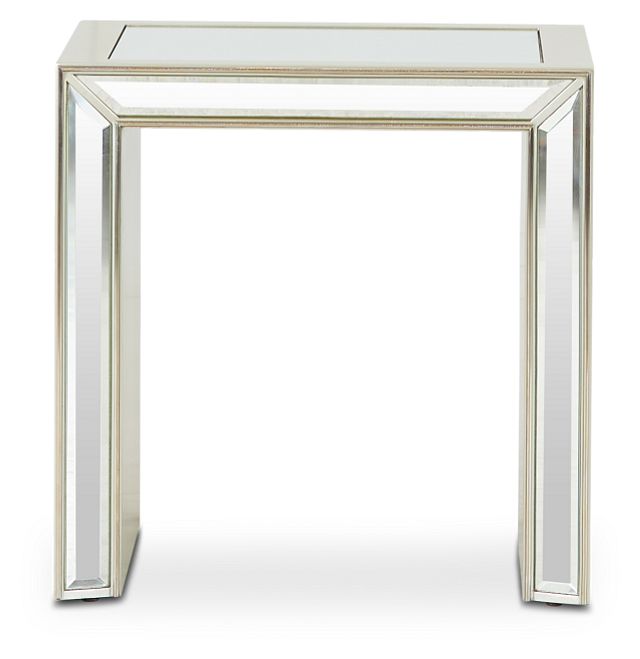 Monroe Mirrored End Table
