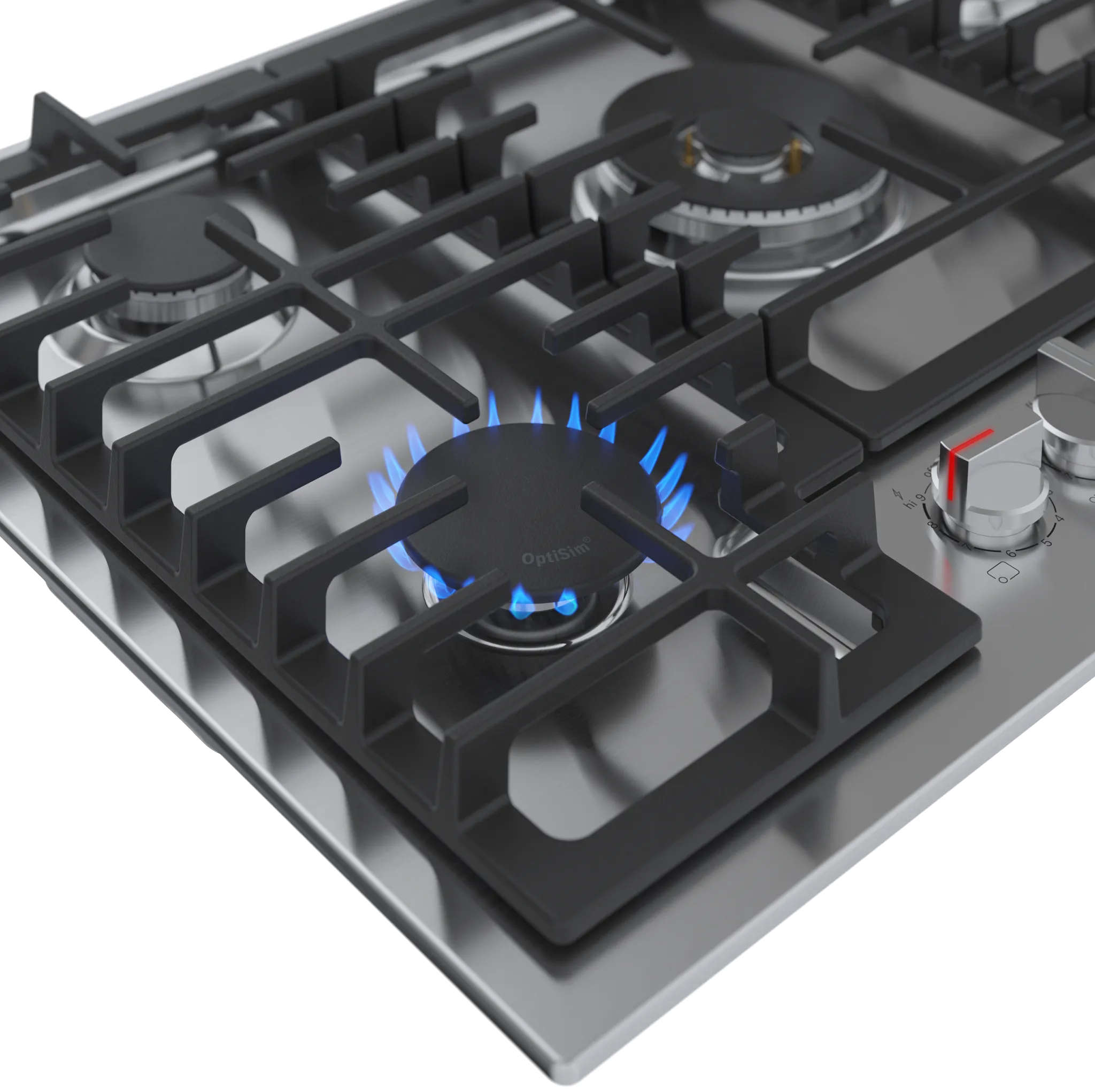 Bosch 800 Series Stainless Steel 30" Gas Cook Top
