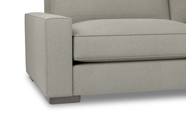 Edgewater Elite Gray 96" Sofa W/ 2 Cushions