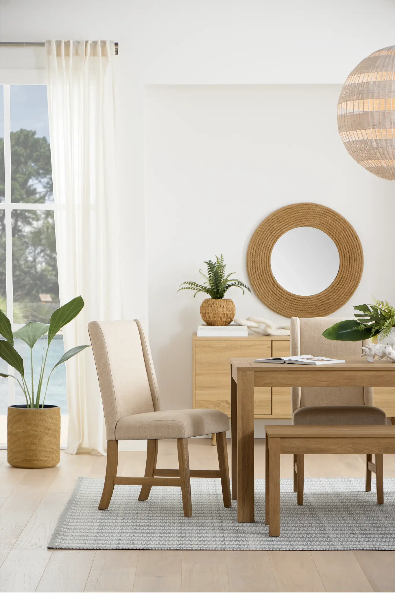 Delray Light Tone Upholstered Side Chair Delray Light Tone Upholstered Side Chair