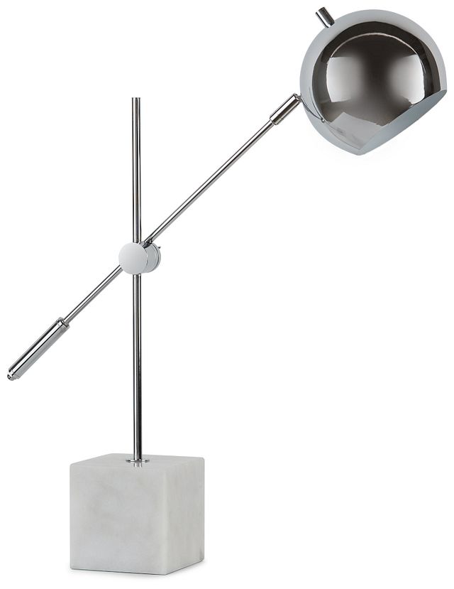 Kai Silver Desk Lamp