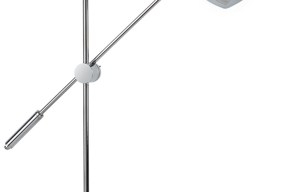 silver desk lamp