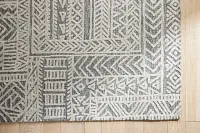 Miloh Gray 8x11 Area Rug
