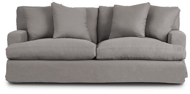 Delilah Gray Fabric Sofa