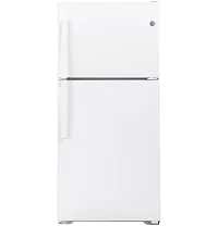 Ge Profile 22 Series White Top Freezer Refrigerator