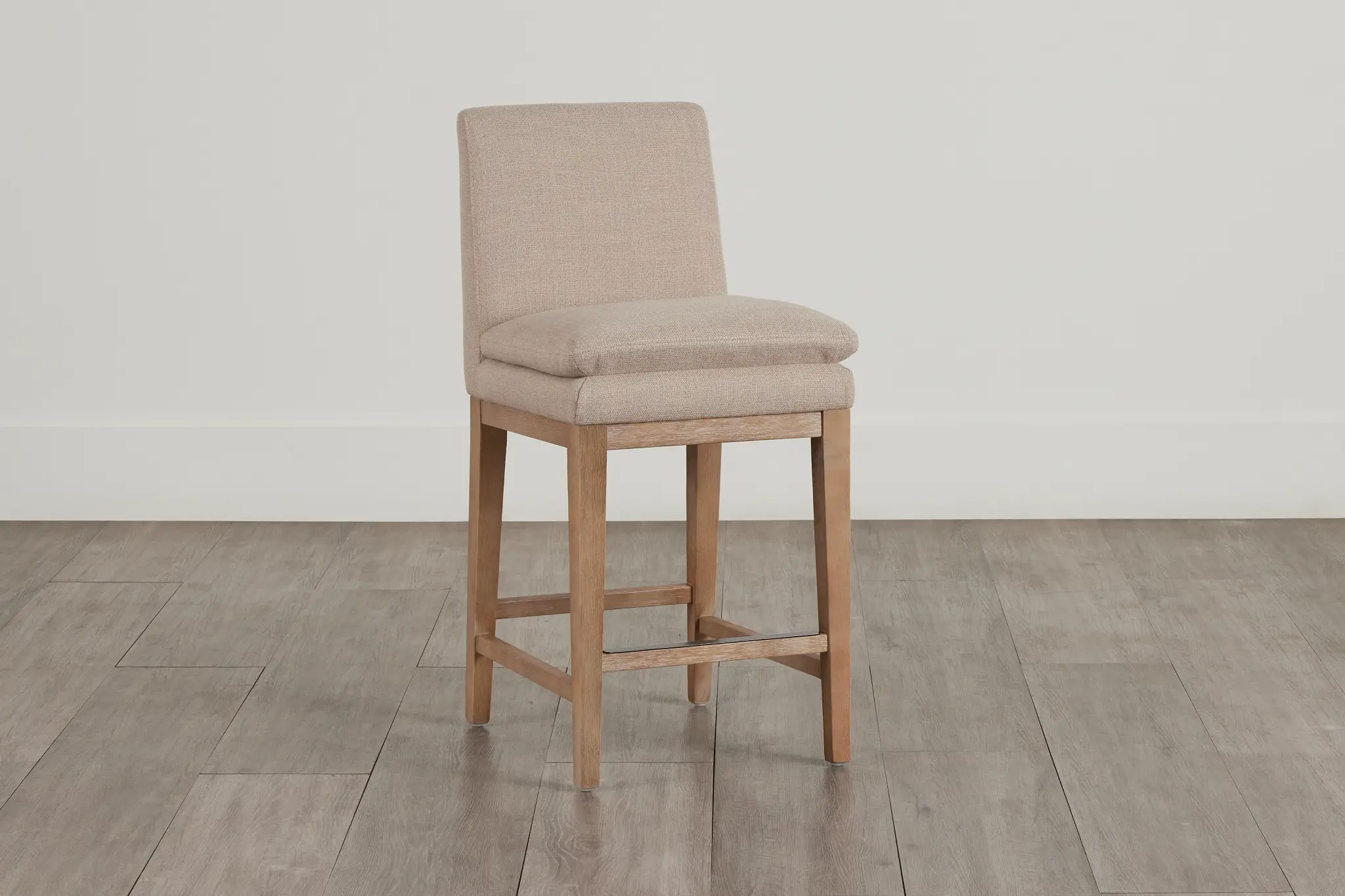 Willow Light Beige Fabric 24" Upholstered Barstool Willow Light Beige Fabric 24" Upholstered Barstool