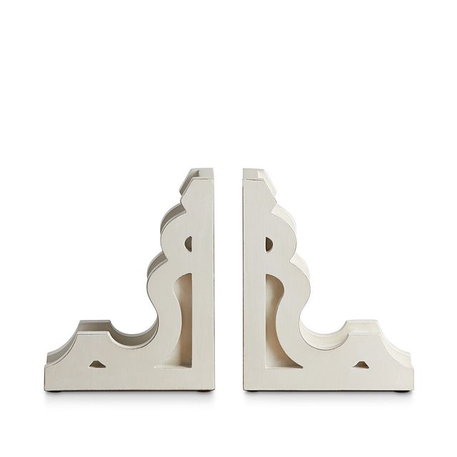 Corbel Wood Set Of 2 Bookends