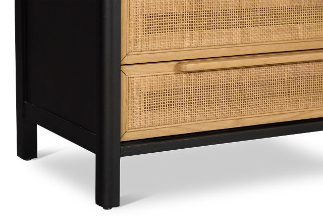 Pacific Two-tone 3-drawer Nightstand