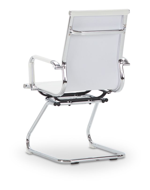 Houston White Desk Chair