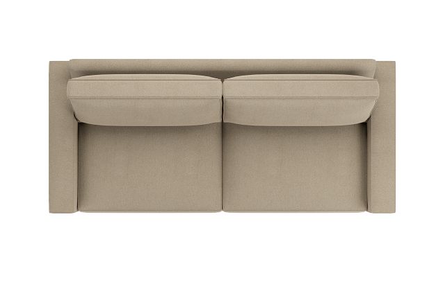 Edgewater Elite Taupe 96" Sofa W/ 2 Cushions