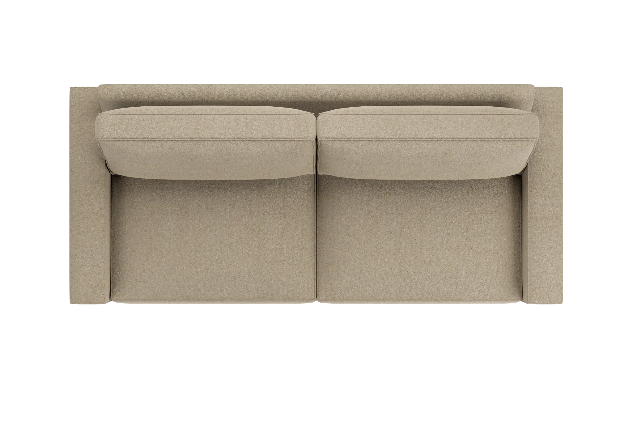 Edgewater Elite Taupe 96" Sofa W/ 2 Cushions Edgewater Elite Taupe 96" Sofa W/ 2 Cushions