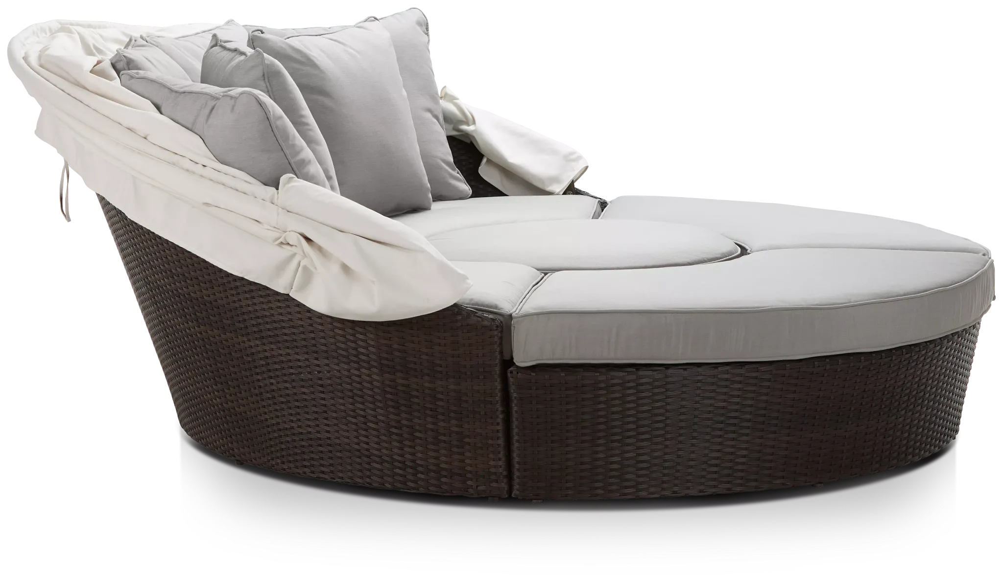 Fina Gray Canopy Daybed