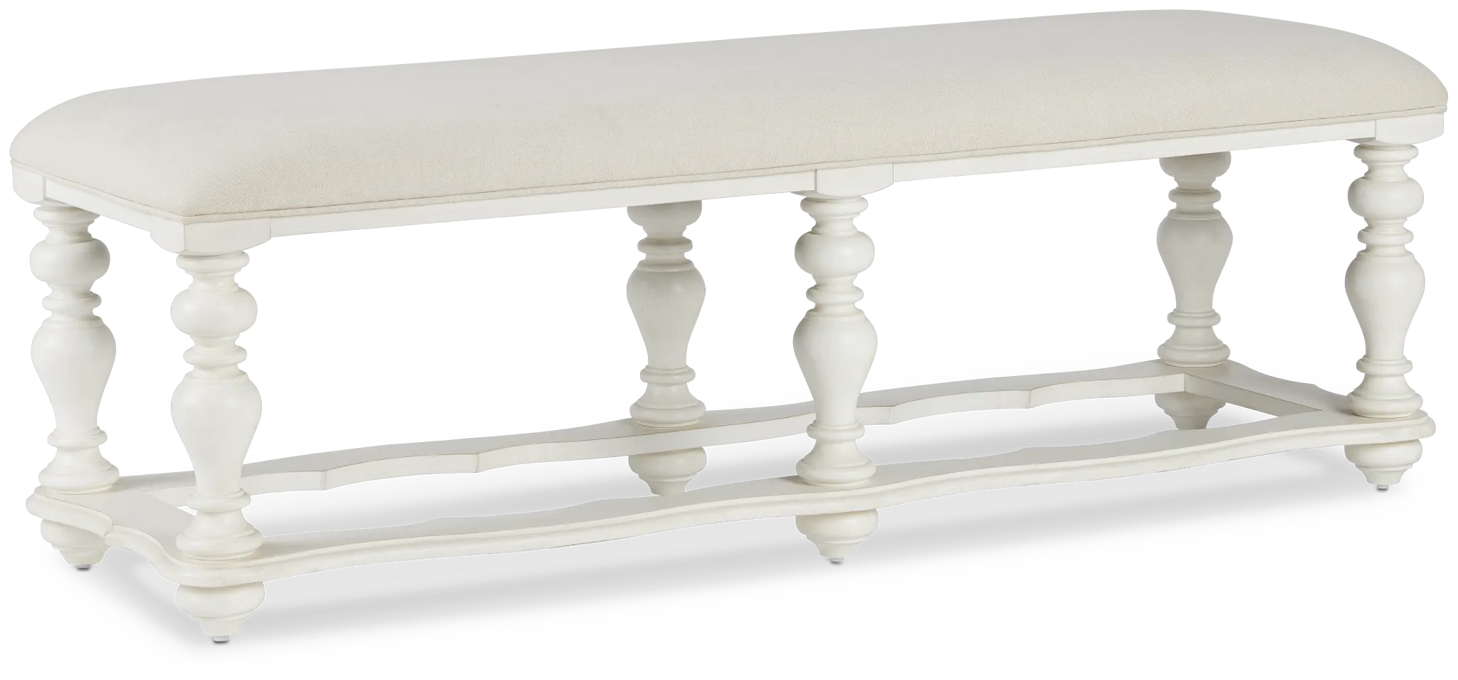 Savannah Ivory 58" Bench