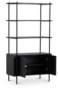 Vale Dark Tone Bookcase