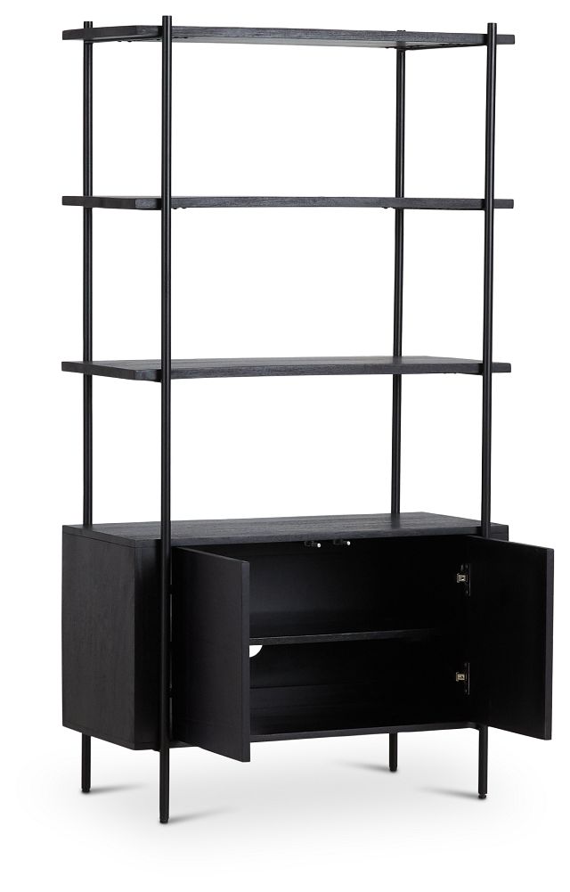 Vale Dark Tone Bookcase