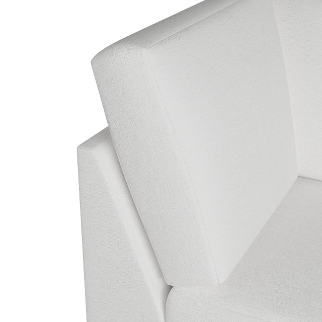 Citymod White Fabric Wedge