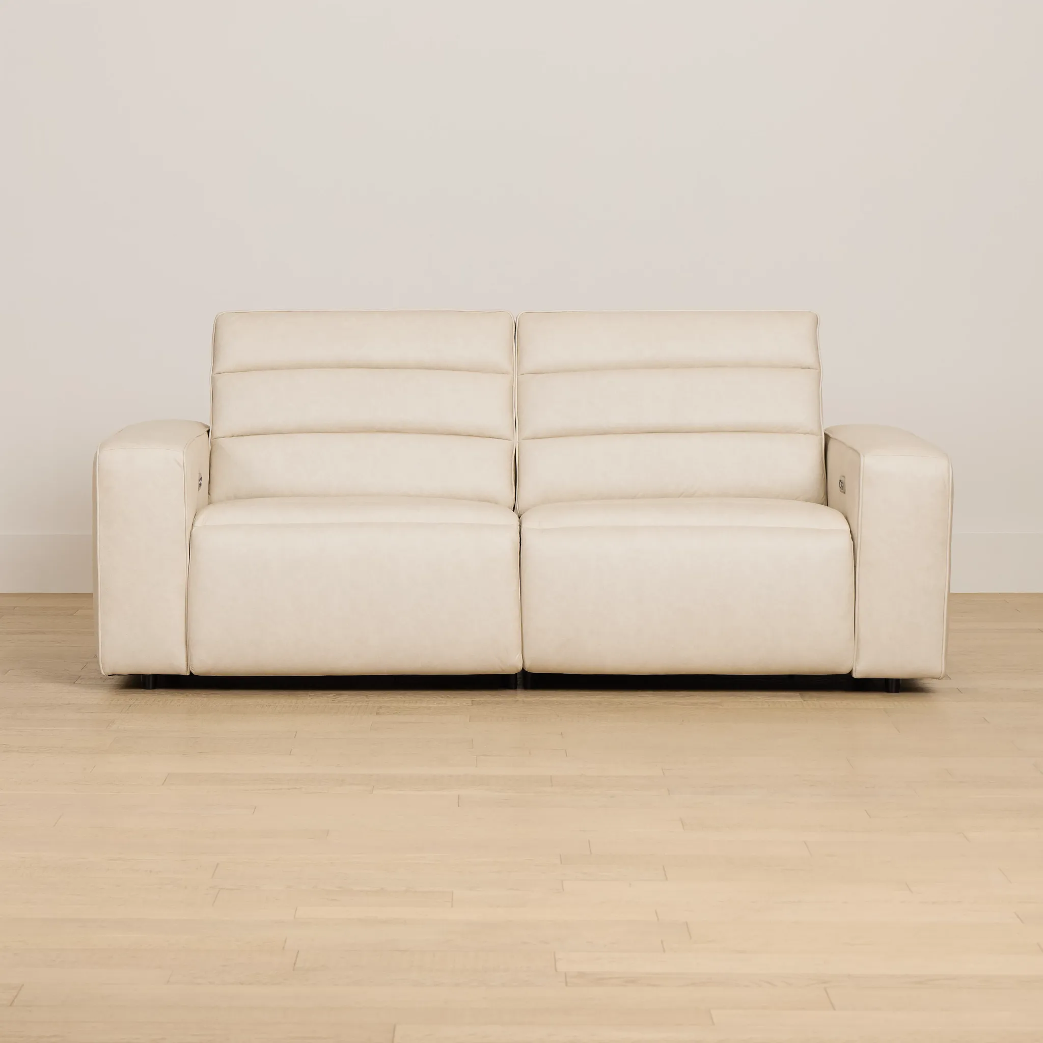 Sawyer Ivory Micro 2-piece Modular Power Reclining Sofa