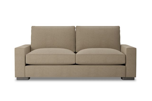 Edgewater Elite Taupe 84" Sofa W/ 2 Cushions