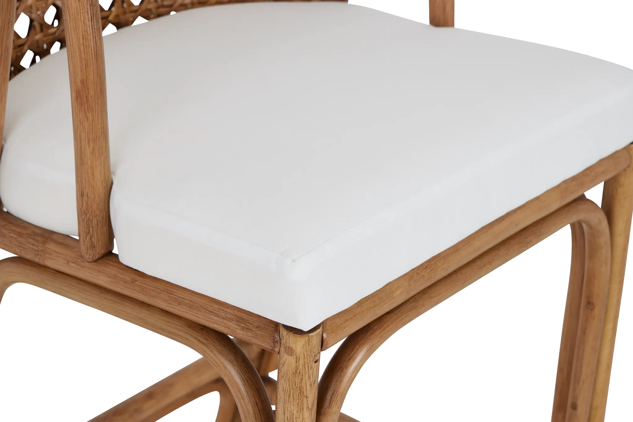 Maui Light Tonewoven 24" Upholstered Barstool Maui Light Tonewoven 24" Upholstered Barstool