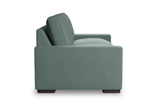 Edgewater Delray Light Green 84" Sofa W/ 2 Cushions (2)