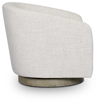 Paloma Gray Fabric Accent Chair