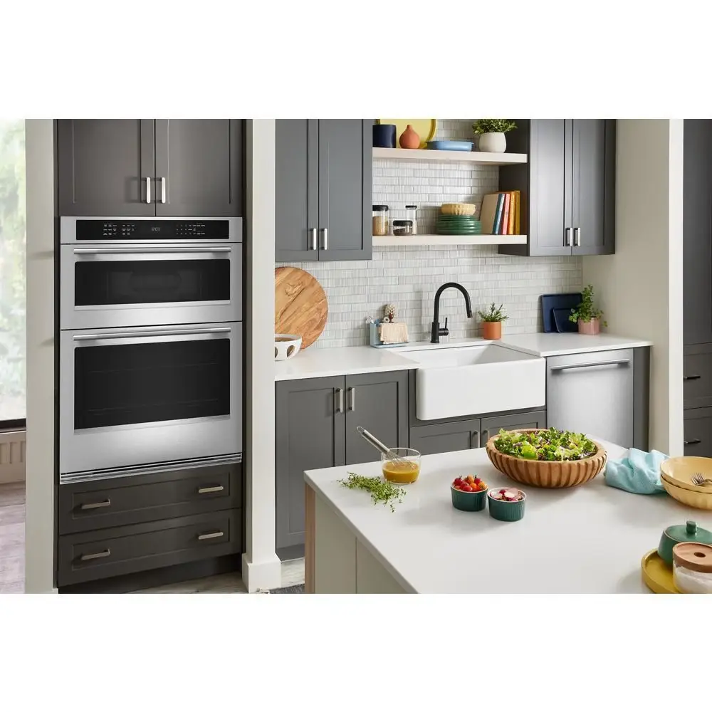 Kitchenaid 530 Series Stainless Steel Electric Oven And Microwave Combo Kitchenaid 530 Series Stainless Steel Electric Oven And Microwave Combo