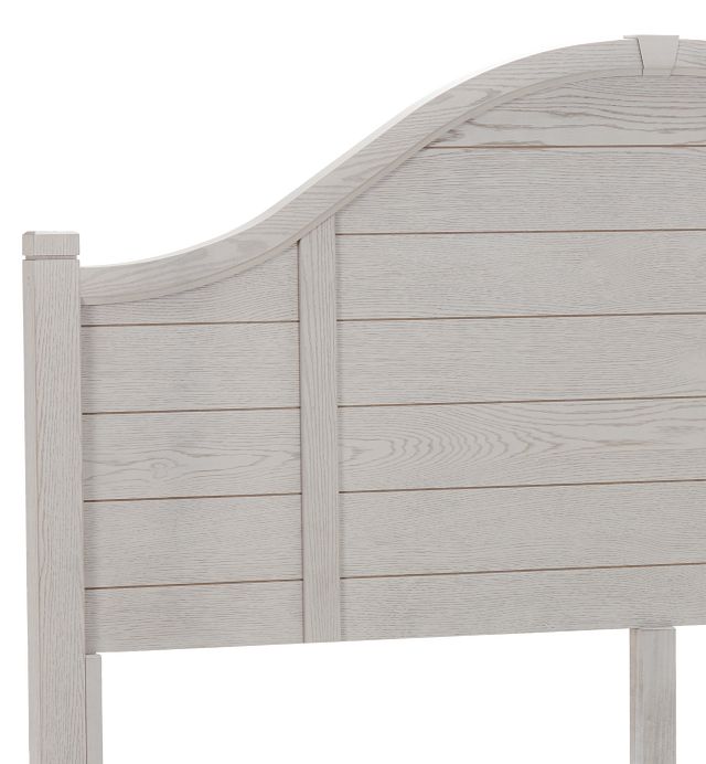 Bungalow Gray Arched Panel Bed