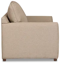 Tate Brown Fabric Memory Foam Sleeper