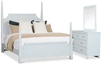 Carolina Light Blue Poster Bedroom